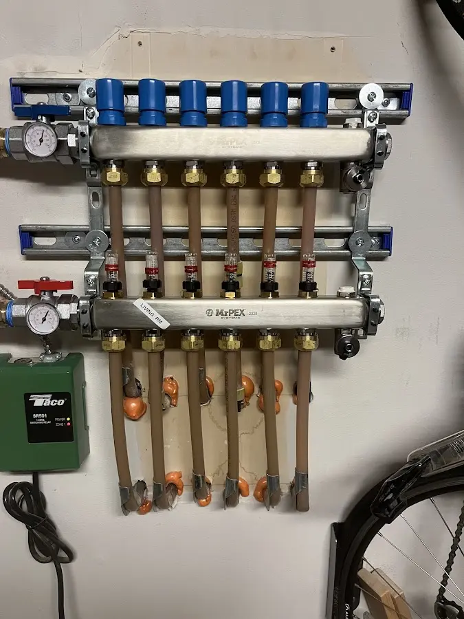 Plumber performing Leak Detection at a residential property in Fort Meade